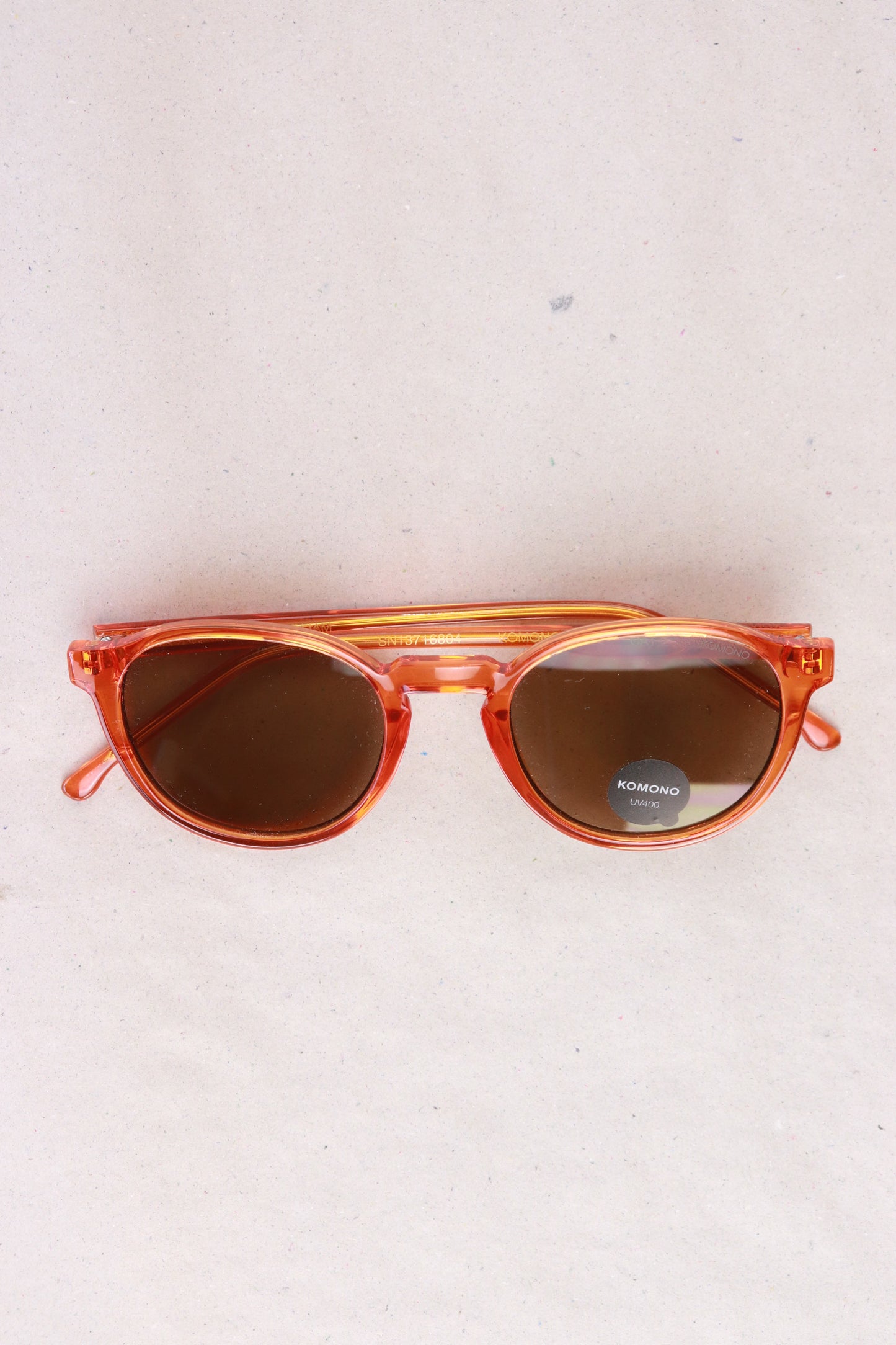 Komono Kinder Sonnenbrille Modell The Liam UV400 orange Größe Onesize neu mit Etikett