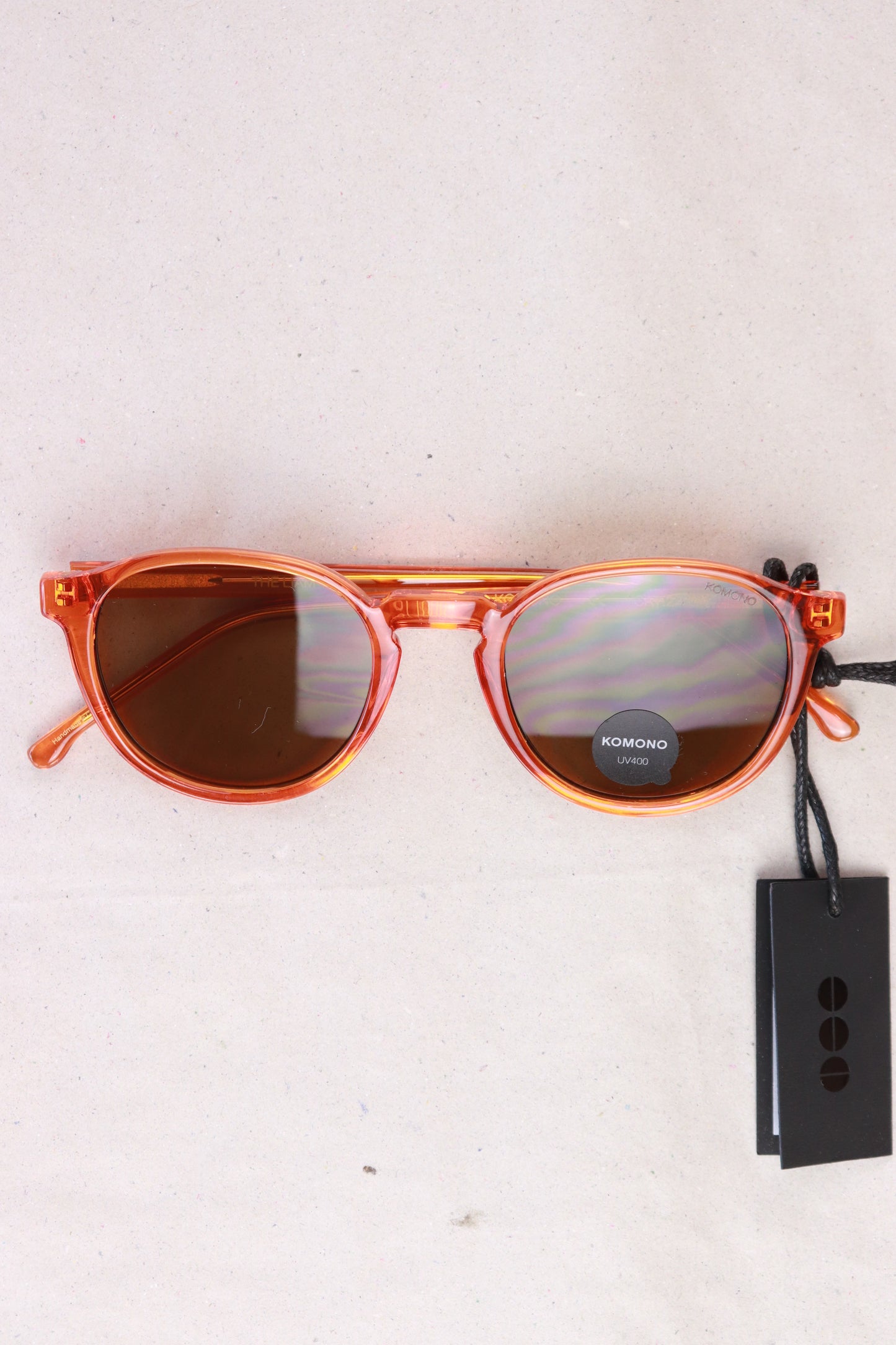 Komono Kinder Sonnenbrille Modell The Liam UV400 orange Größe Onesize neu mit Etikett