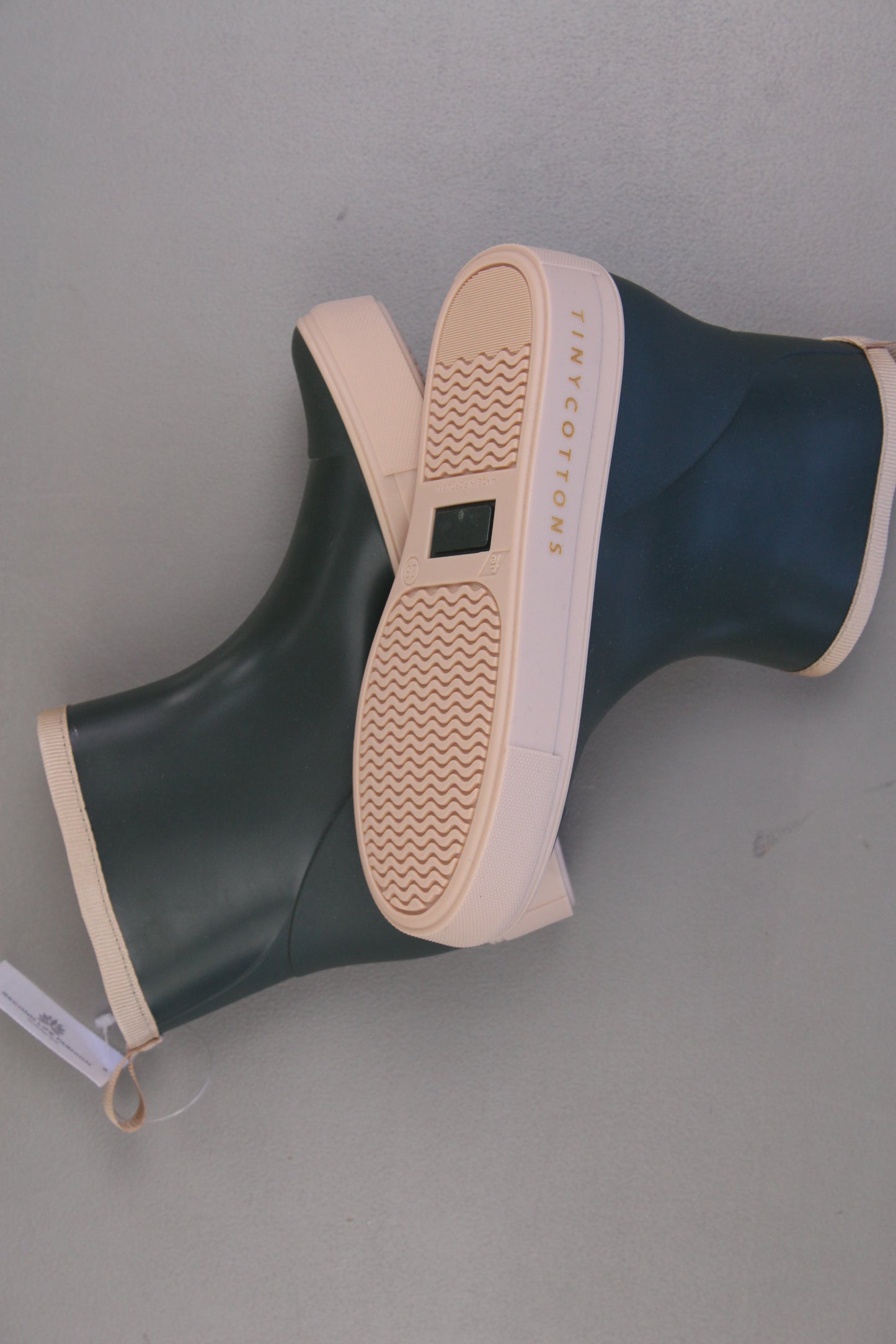 Tiny Cottons Kinder Gummistiefel grün Größe 28 neuwertig