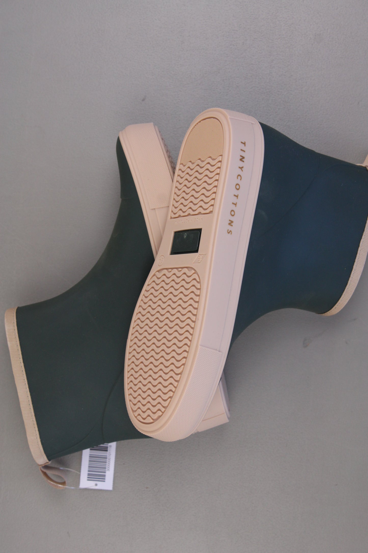 Tiny Cottons Kinder Gummistiefel grün Größe 34 neuwertig