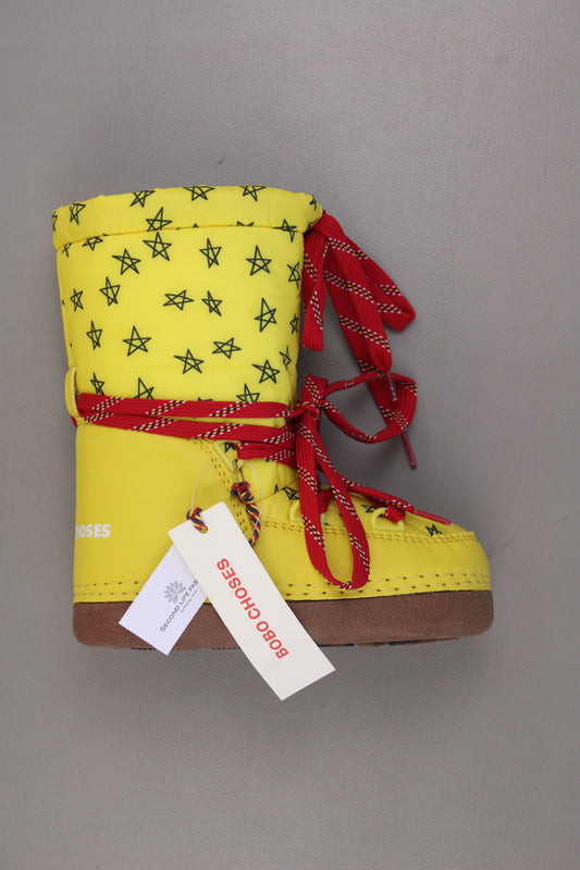 Bobo Choses Kinder Schneestiefel Stiefel gelb Größe 28 neu mit Etikett