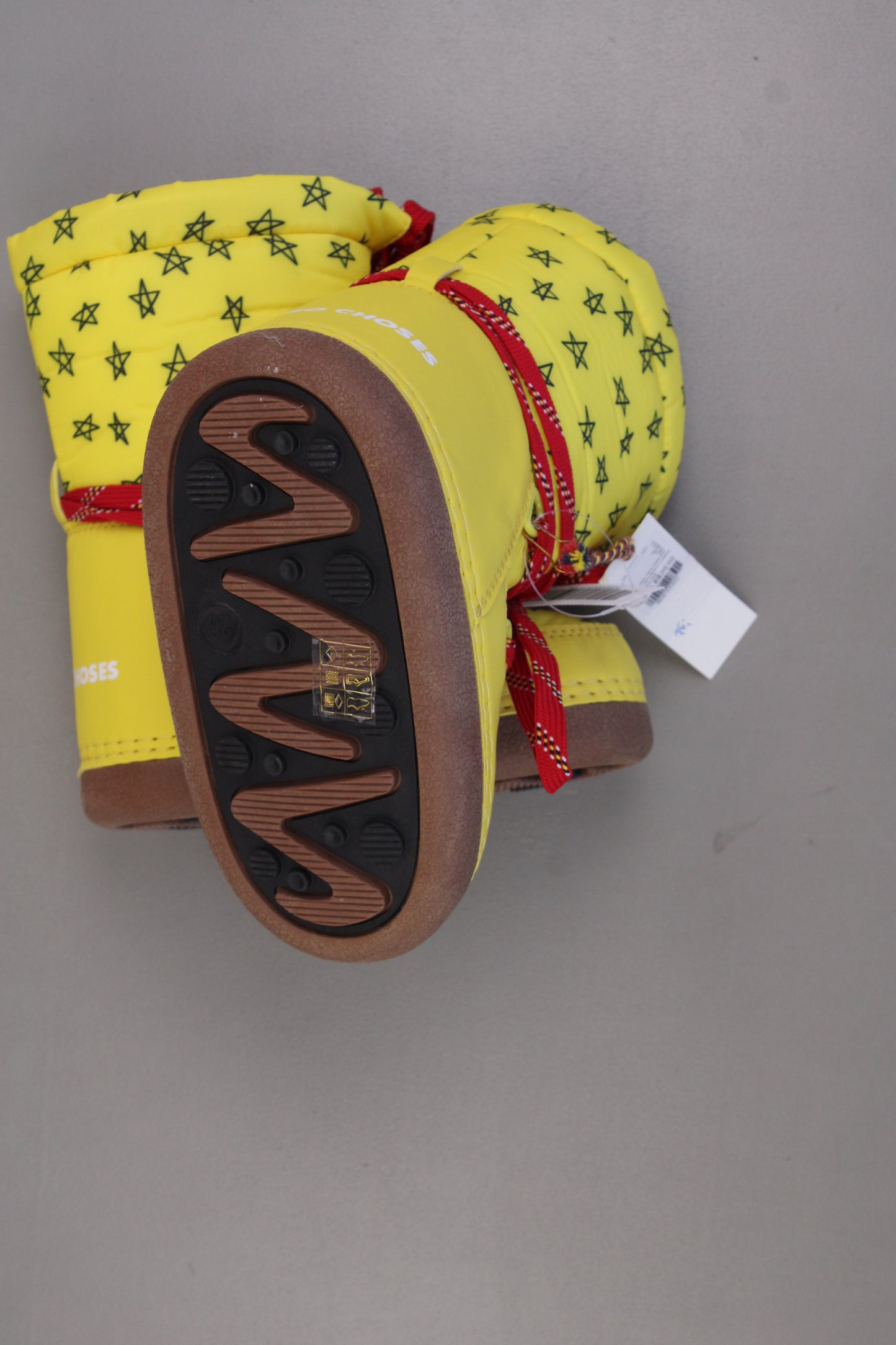 Bobo Choses Kinder Schneestiefel Stiefel gelb Größe 28 neu mit Etikett