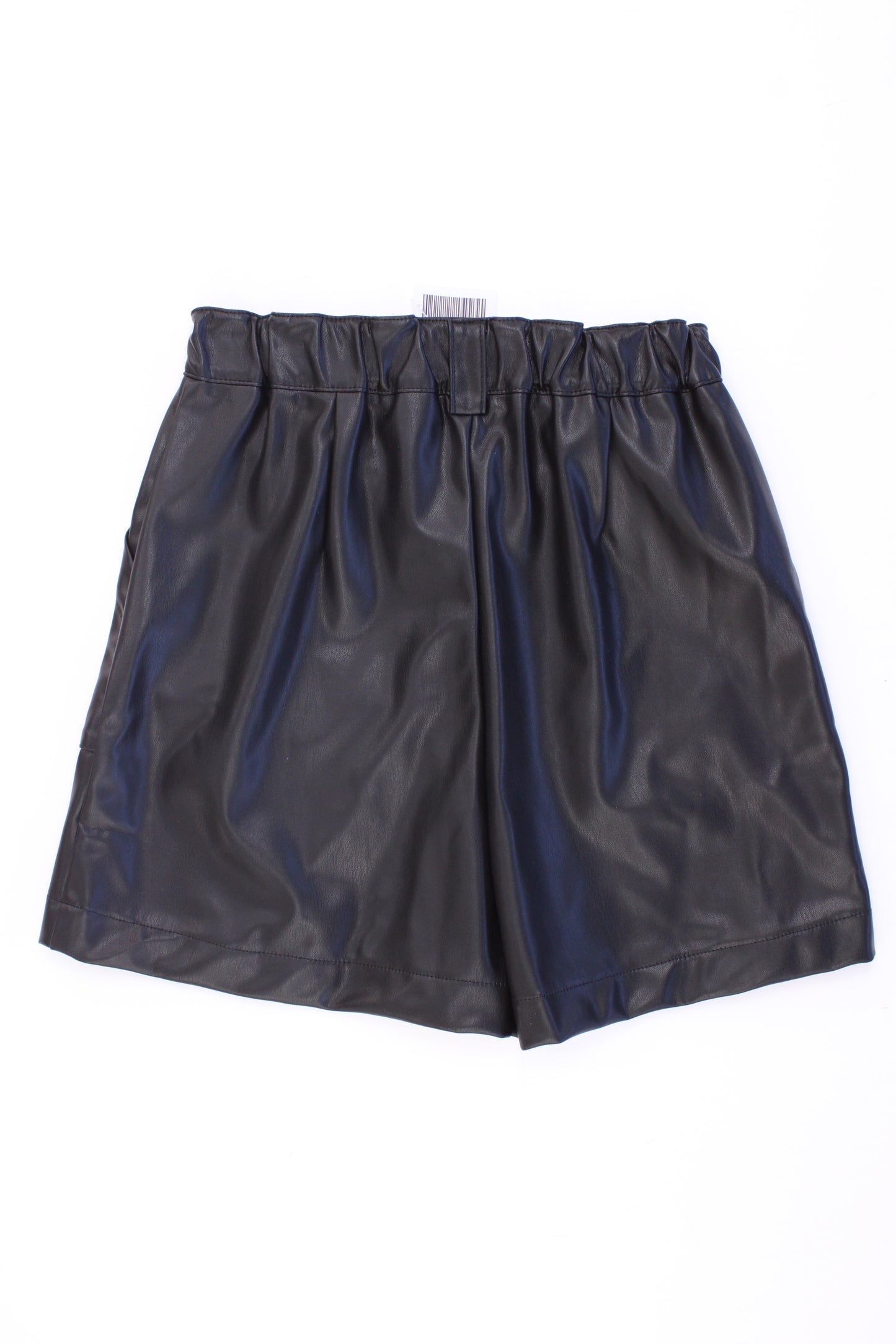 The New Society Kinder Kunstledershorts Recycled Leather Short Pant schwarz Größe 14 Jahre neu mit Etikett