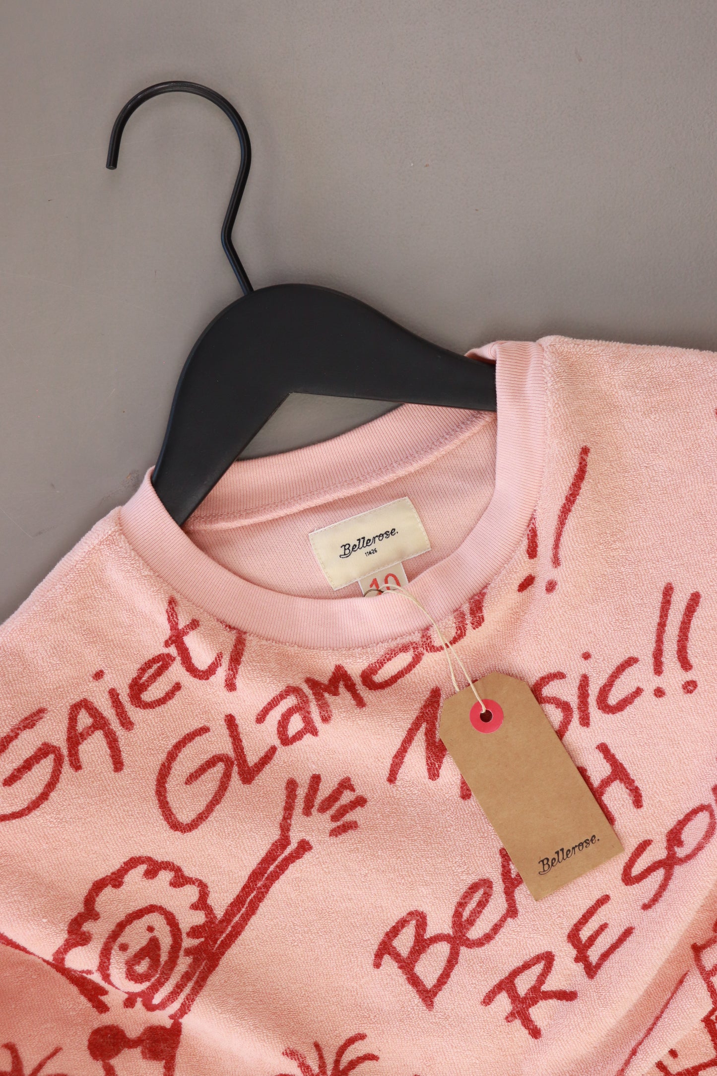 Bellerose. Kinder Sweatshirt rosa Größe 10 Jahre neu mit Etikett