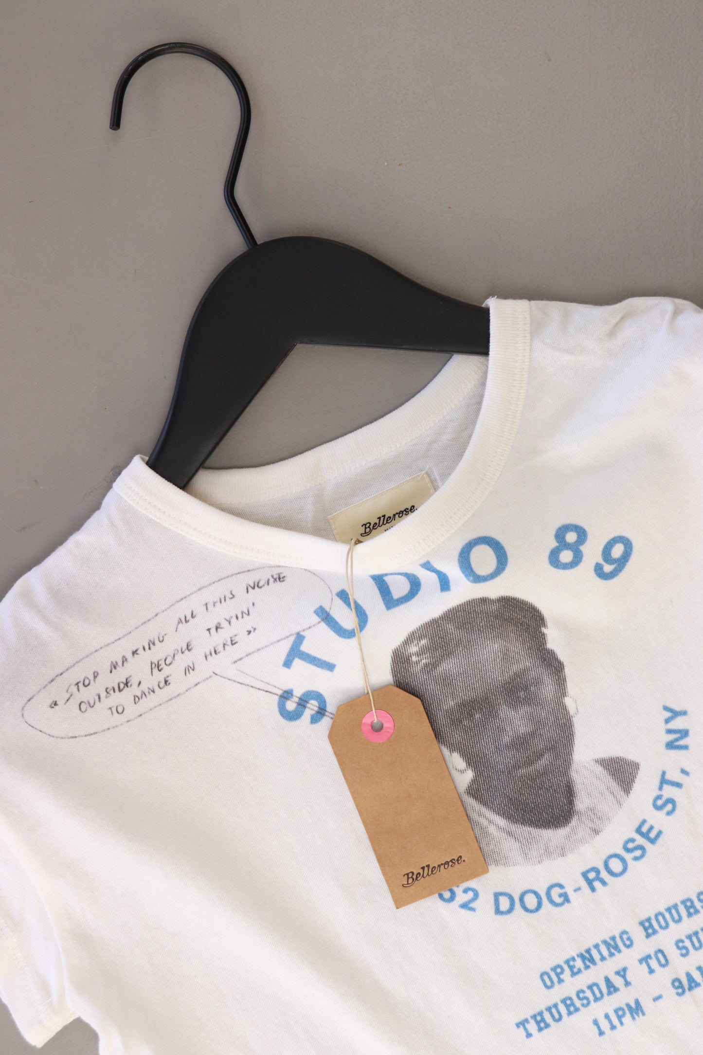 Bellerose. Kinder Print Shirt weiß Größe 8 Jahre neu mit Etikett