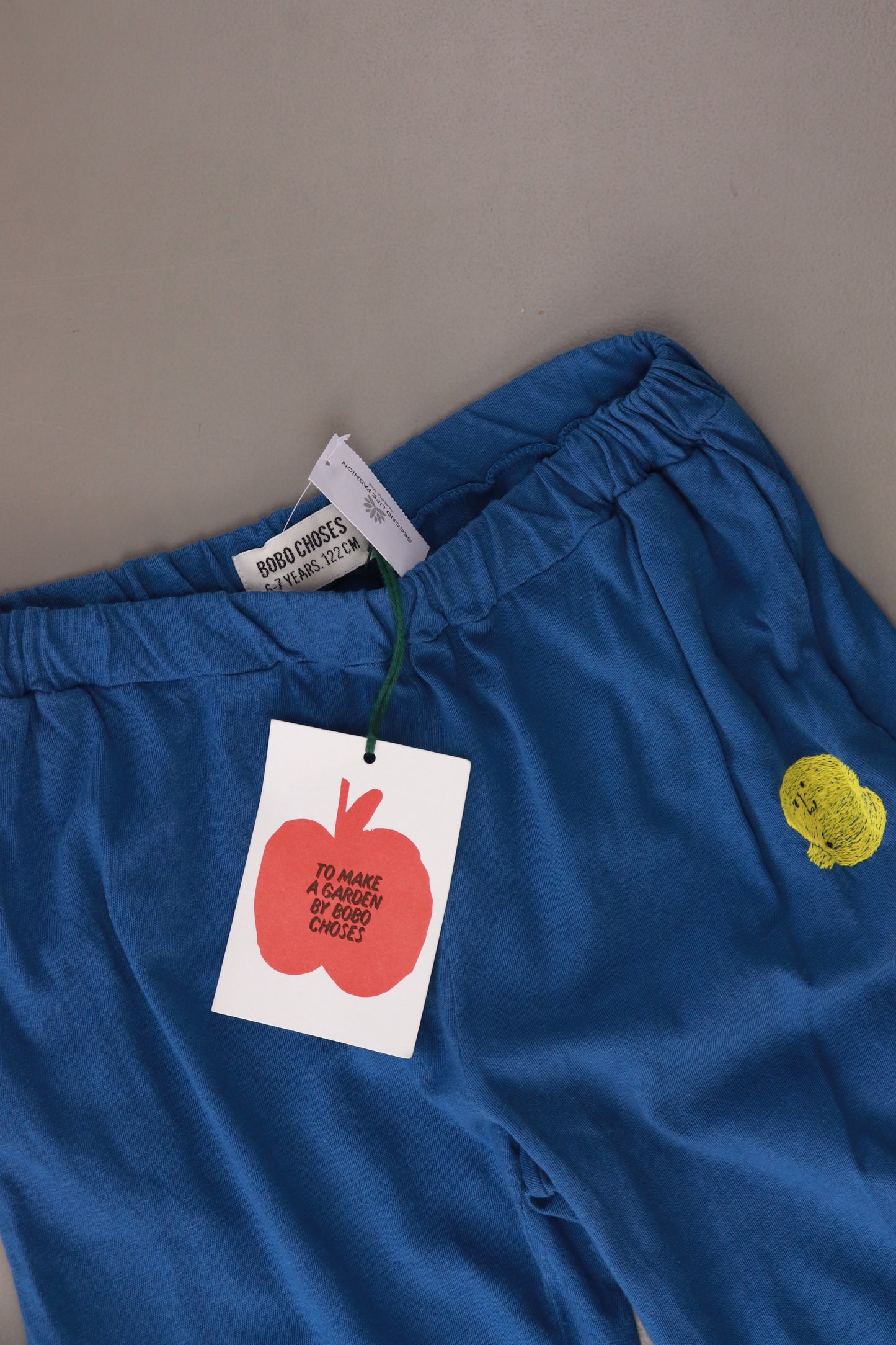 Bobo Choses Kinder Hose blau Größe 6-7 Jahre, 122 cm neu mit Etikett