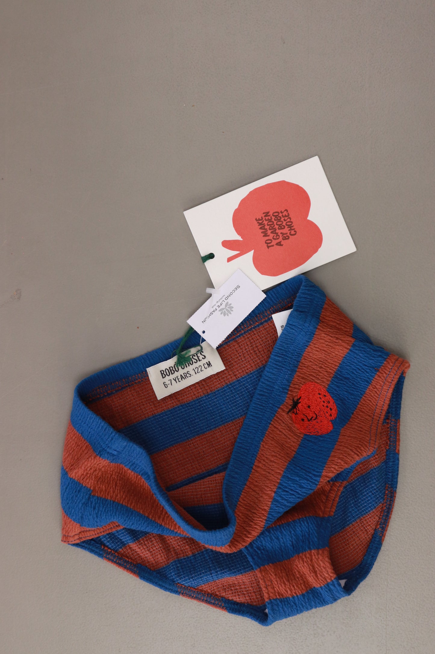 Bobo Choses Kinder Schwimmshorts blau Größe 6 - 7 Jahre, 122 cm neu mit Etikett