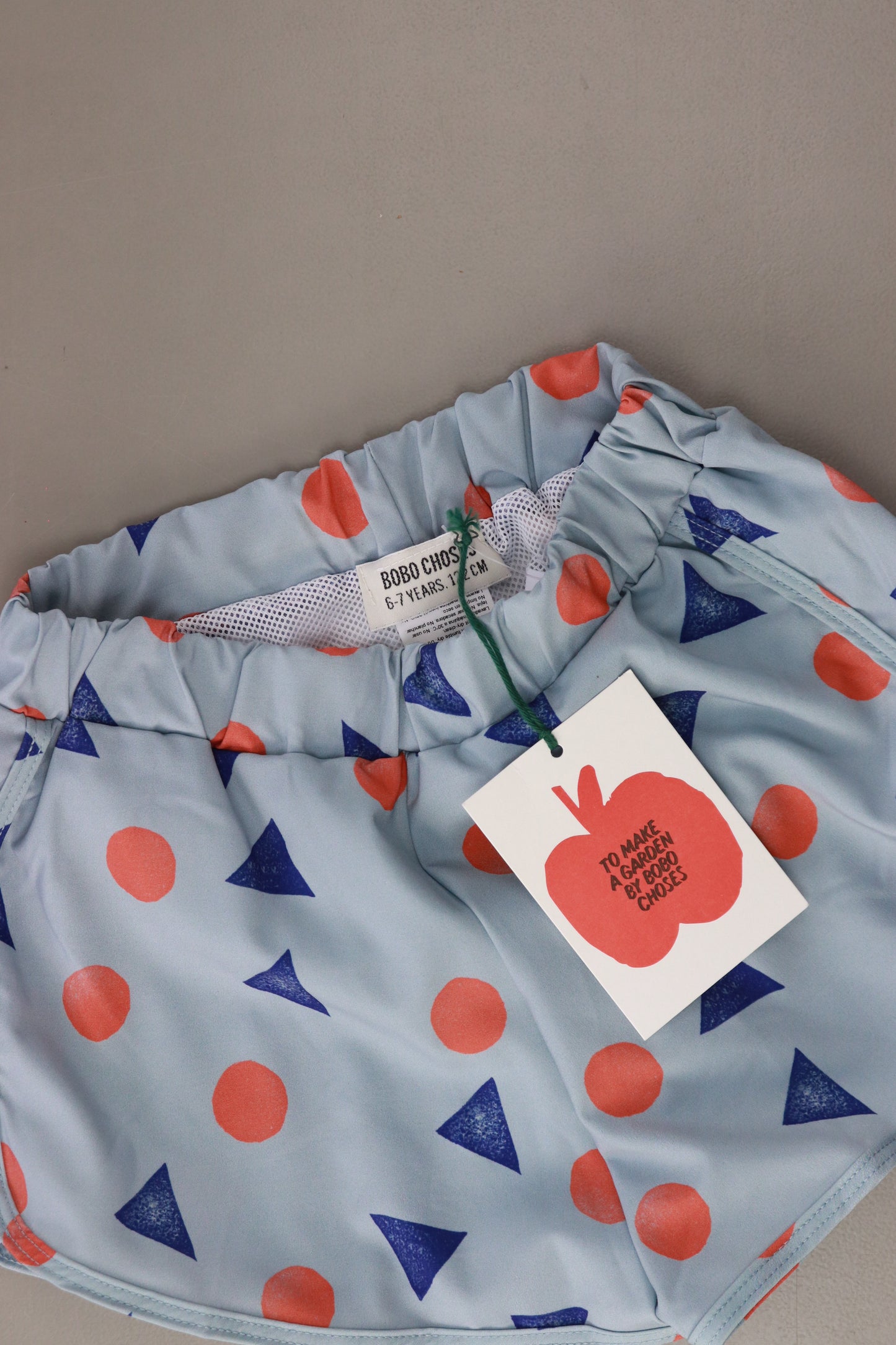 Bobo Choses Kinder Schwimmshorts blau Größe 6 - 7 Jahre, 122 cm neu mit Etikett