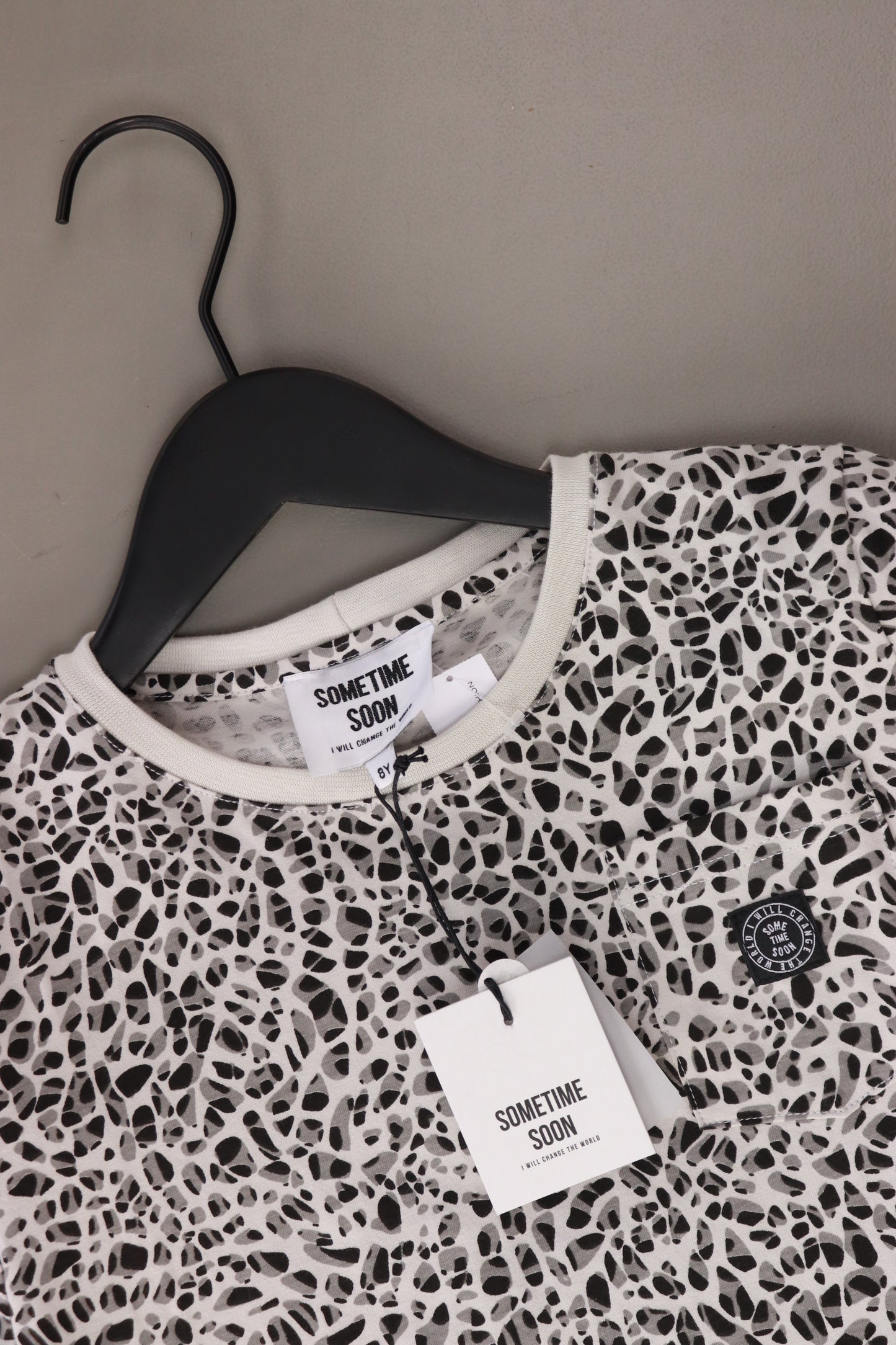 Sometime soon Kinder Printshirt "Delano" weiß Größe 8 Jahre neu mit Etikett