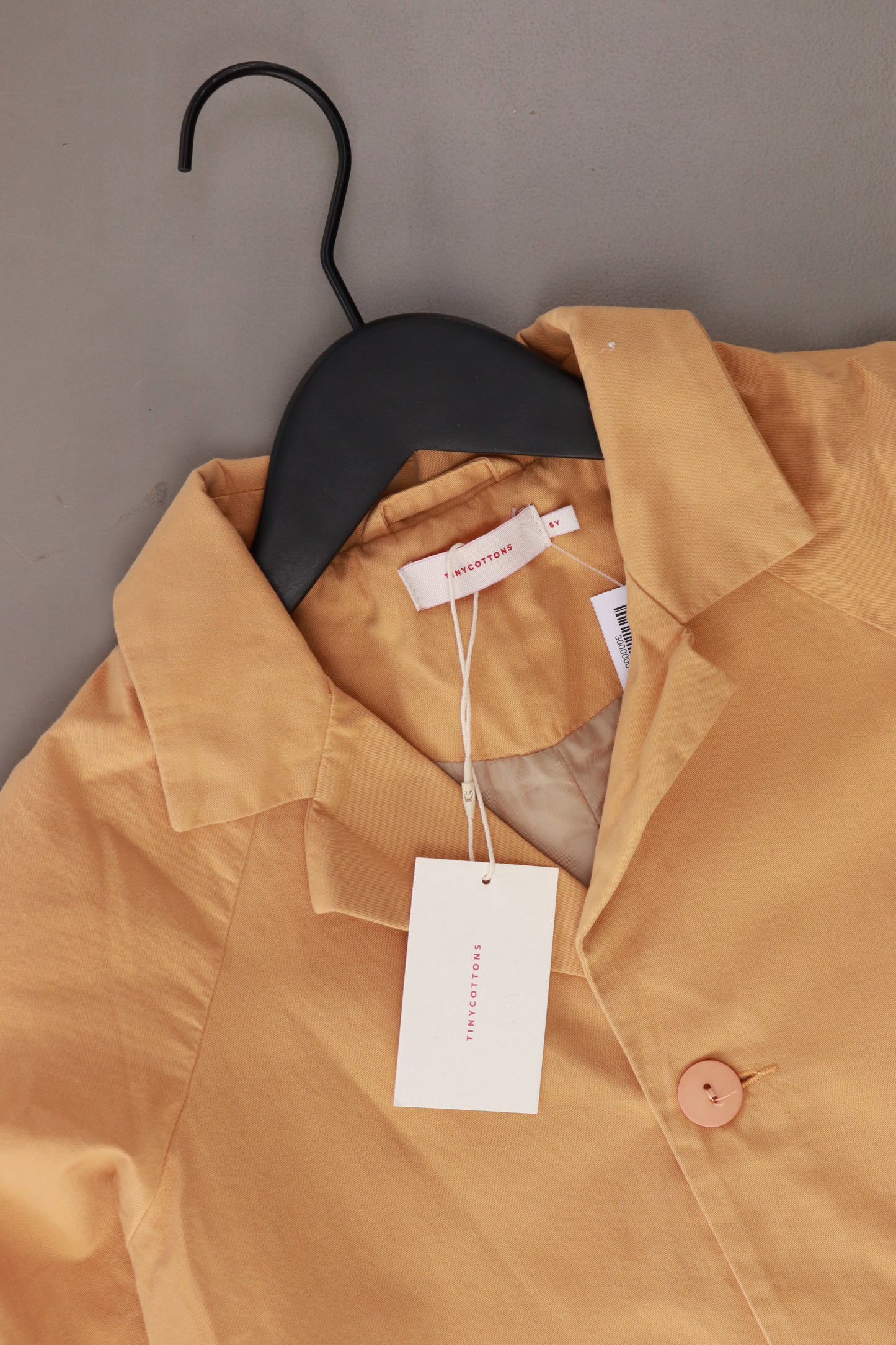 tinycottons Kinder Mantel "il bassotto" gelb Größe 8 Jahre neu mit Etikett