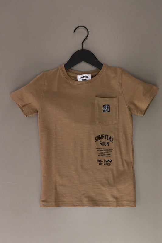 Sometime soon Kinder Shirt "Dimas" braun Größe 6 Jahre neu mit Etikett
