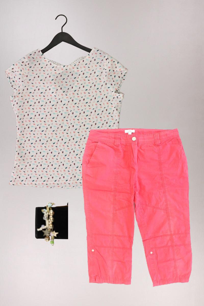 Second Hand Outfit Größe M mit Printshirt in Gr. 40 und Armband