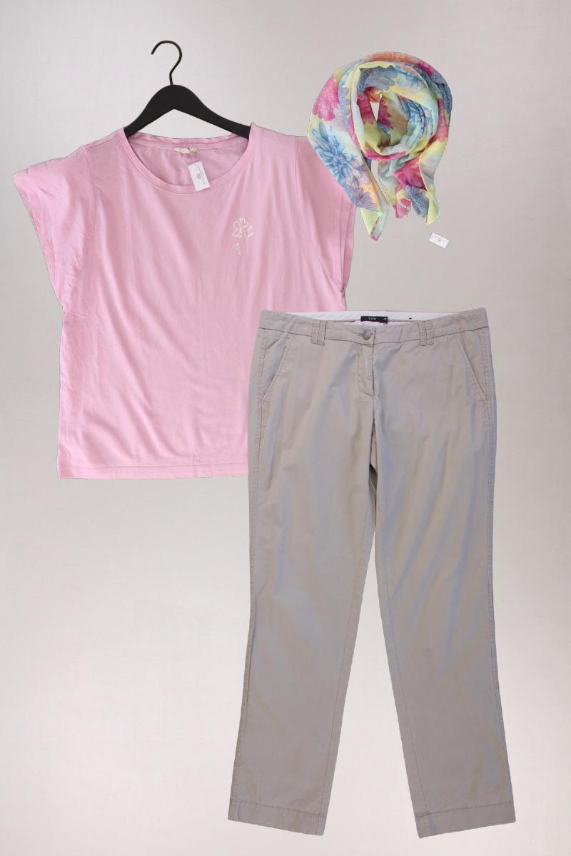 Second Hand Outfit Größe L mit Esprit T-Shirt in Gr. L, Zero Chinohose in Gr. 42