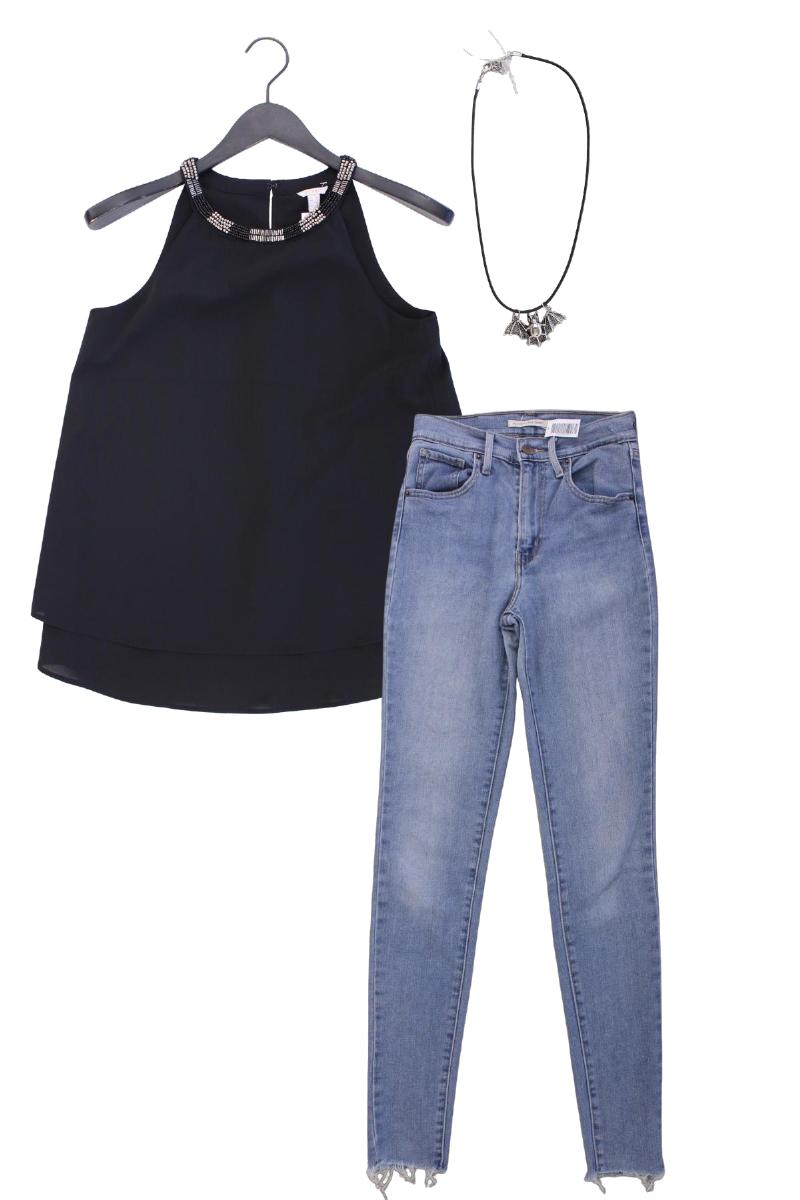 Second Hand Outfit Größe XS mit Esprit Trägertop in Gr. 34 und Halskette