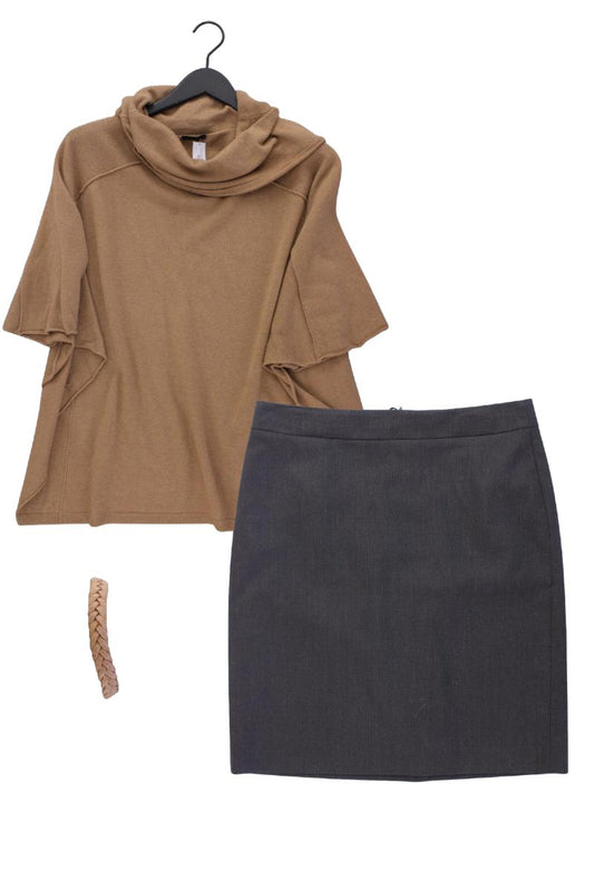 Second Hand Outfit Größe S mit IKKS Poncho aus Kaschmir und Wolle in Gr. S