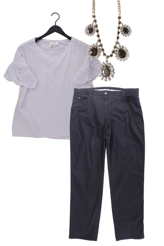 Second Hand Outfit Größe XL mit ROCK YOUR CURVES T-Shirt in Gr. 44/46