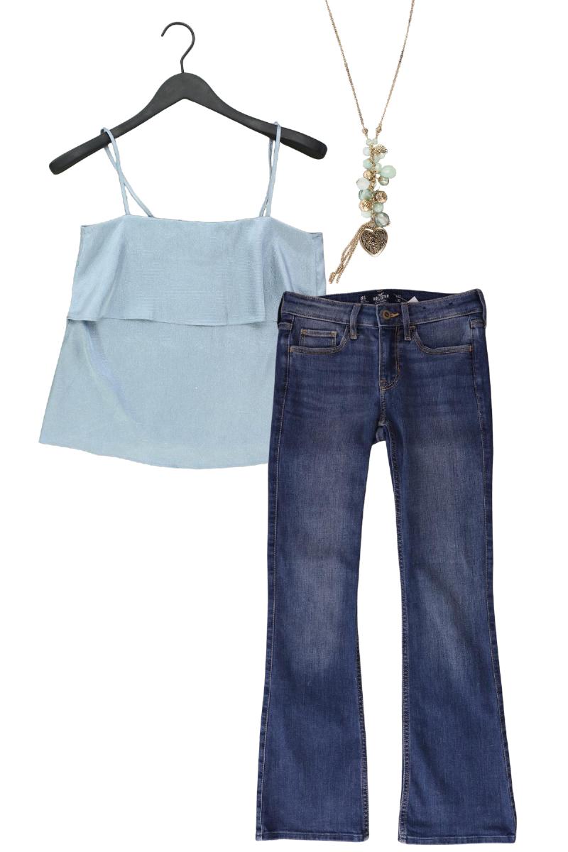 Second Hand Outfit Größe XS mit H&M Camisole in Gr. 34 und Halskette