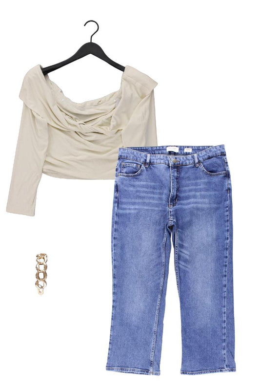 Second Hand Outfit Größe XL mit Slim Shirt in Gr. XL und Armband