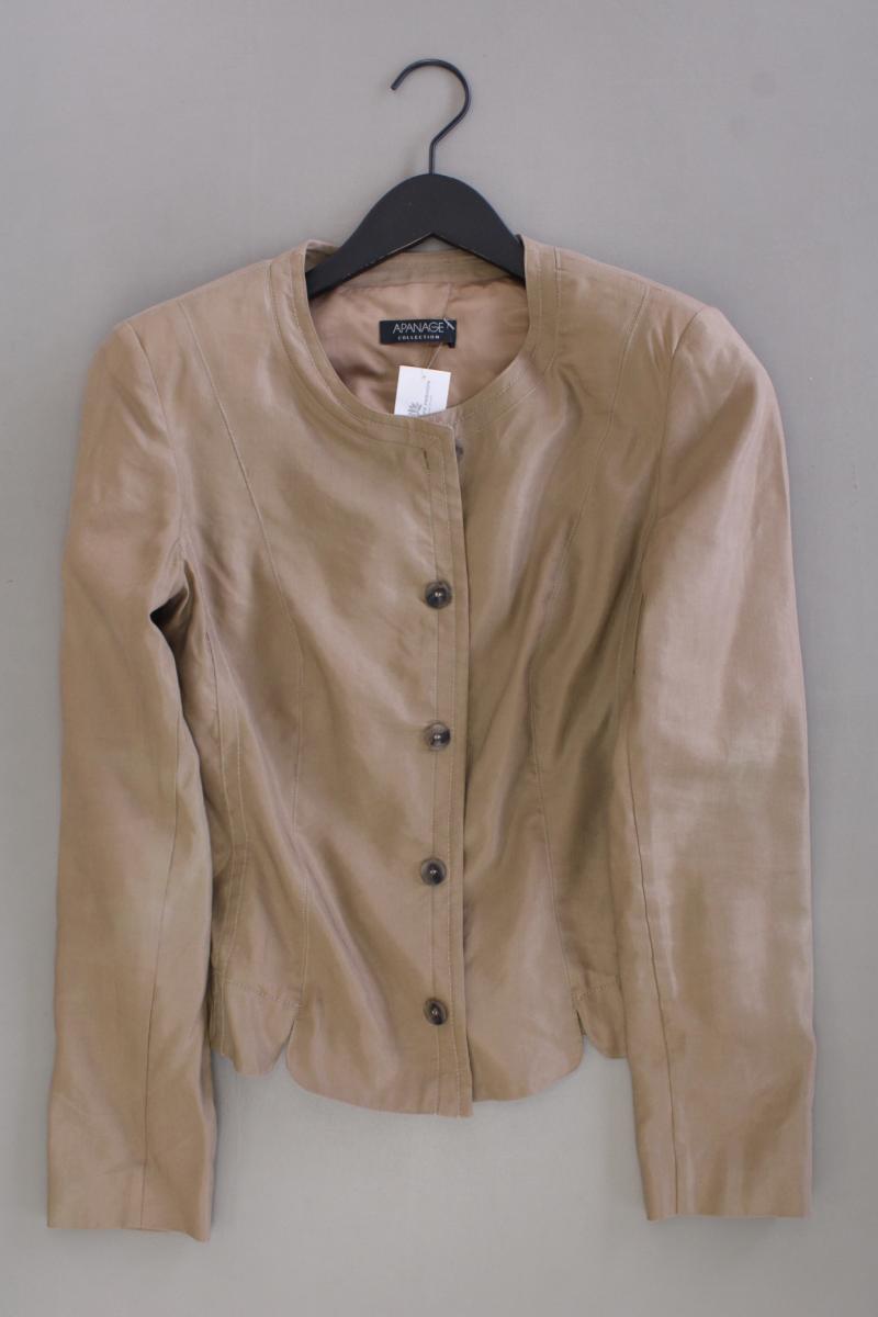 Apanage Regular Blazer Gr. 38 braun aus Cupro