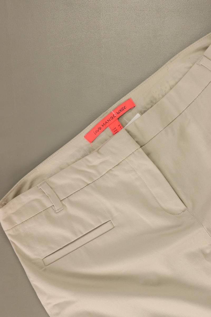Mango Bleistiftrock Gr. 38 creme aus Baumwolle