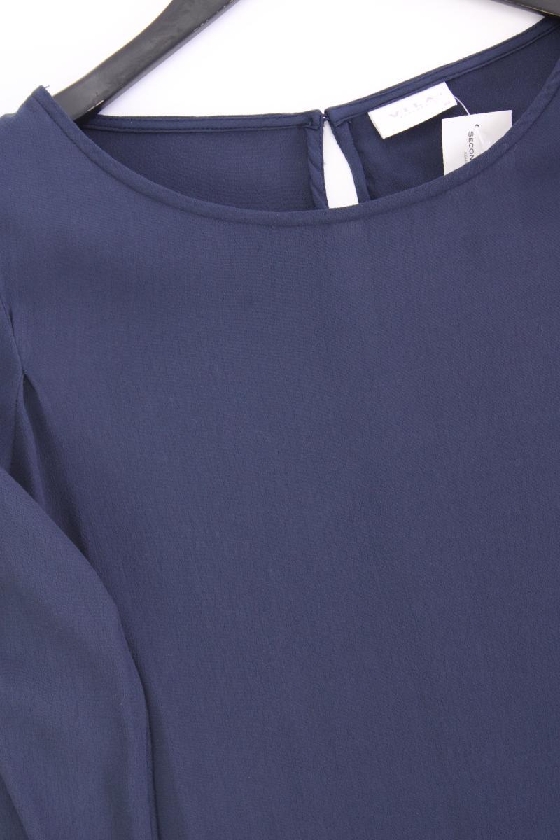 Vila Langarmkleid Gr. XS blau aus Polyester