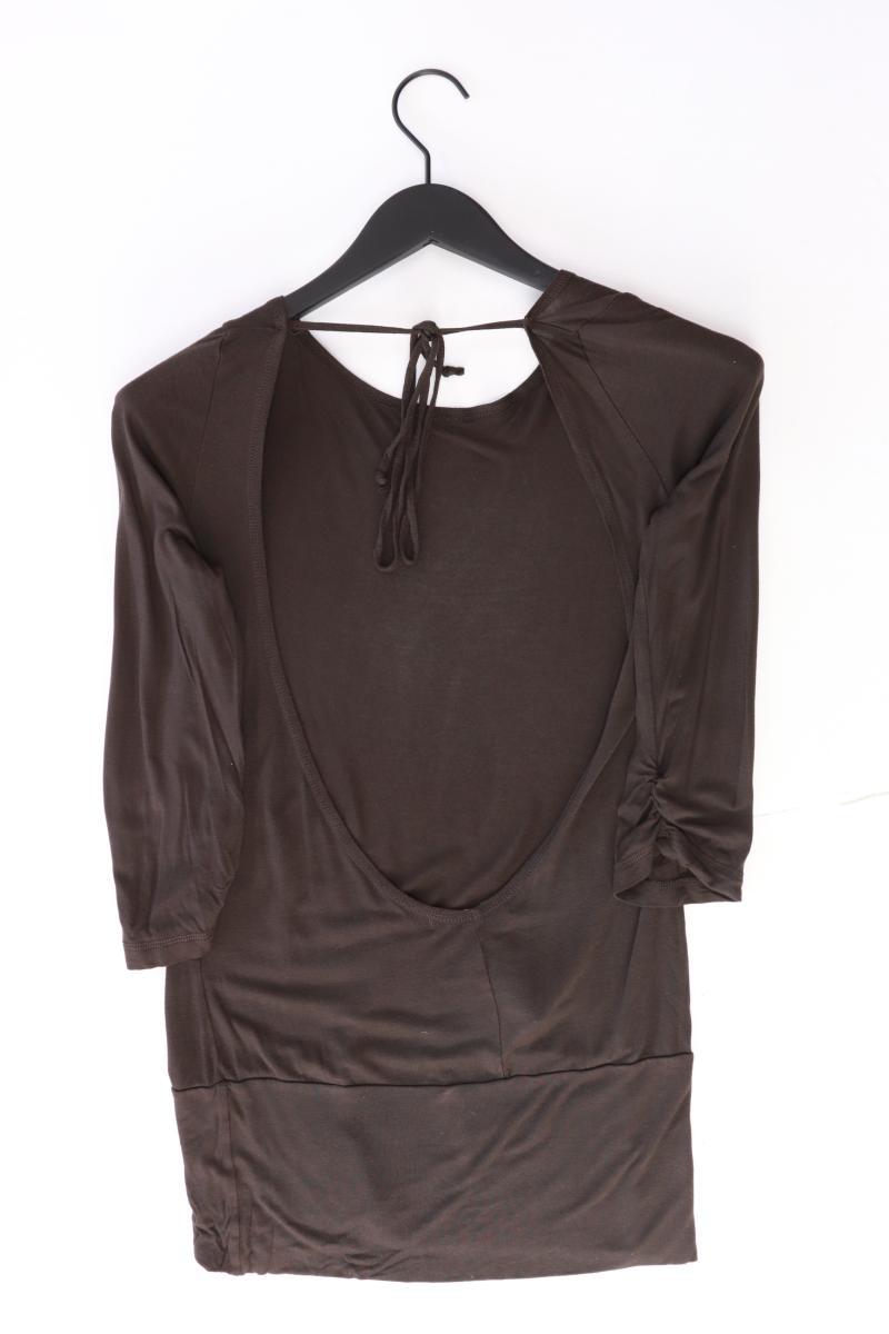 Vero Moda Regular Shirt Gr. S 3/4 Ärmel braun aus Viskose