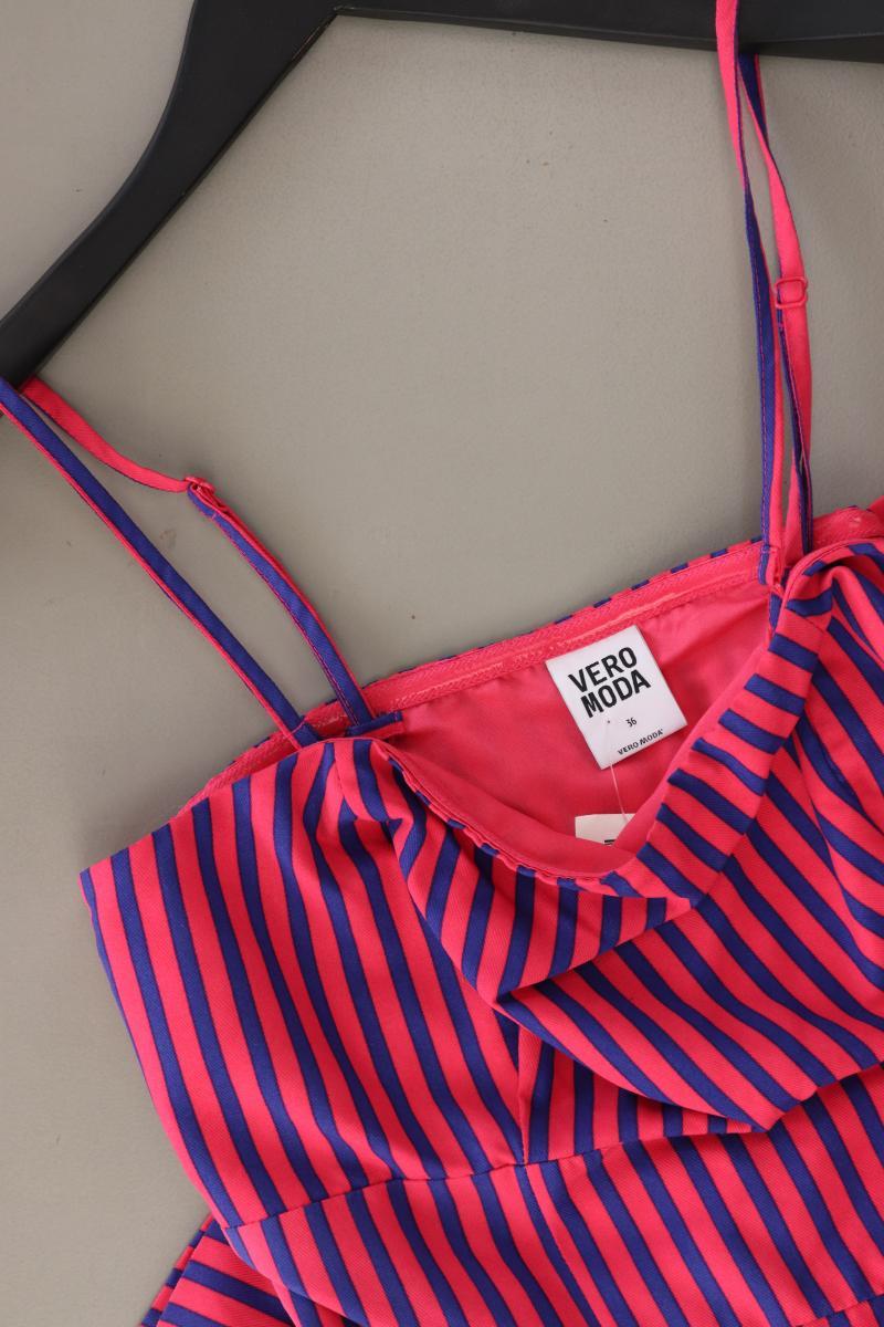Vero Moda Trägerkleid Gr. 36 gestreift pink aus Polyester
