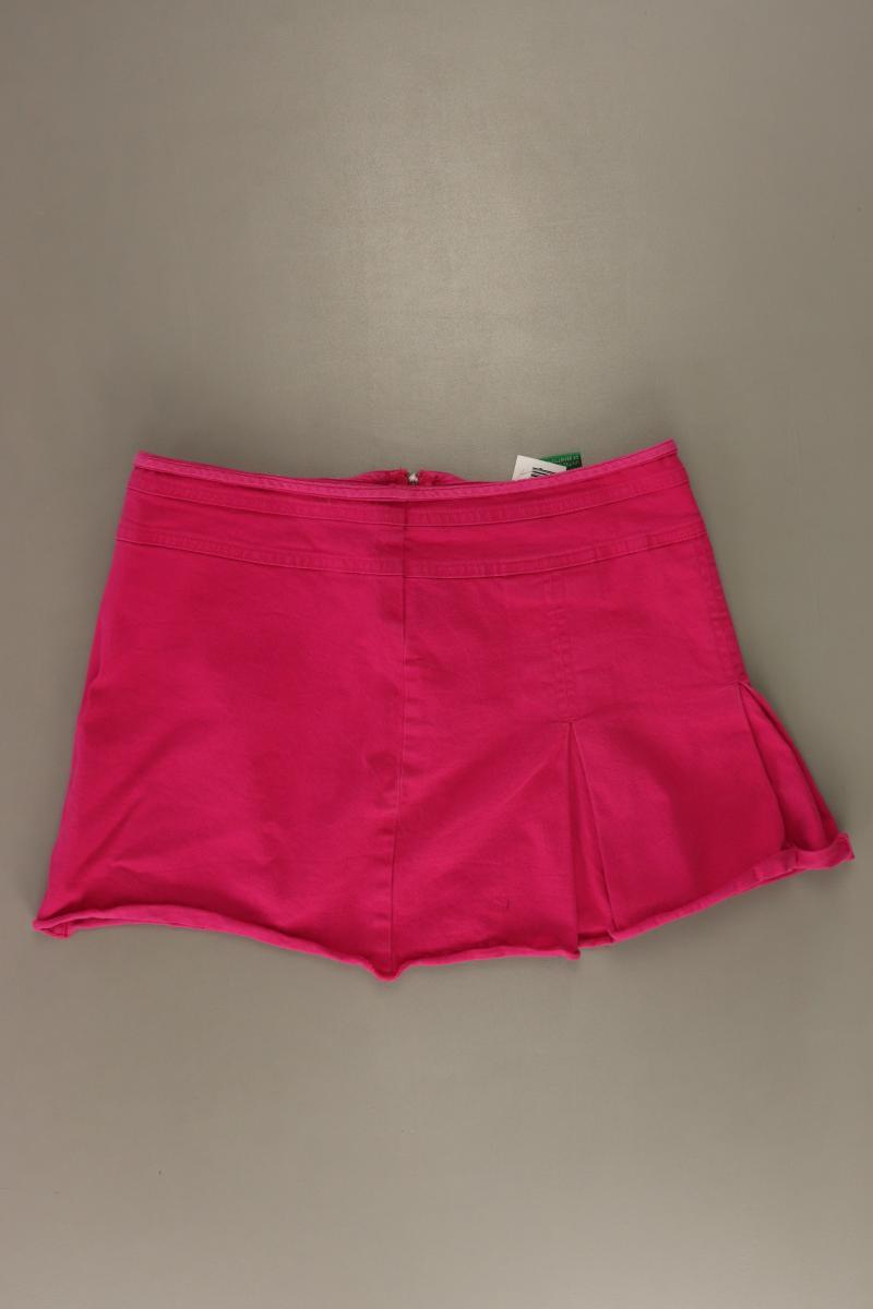 United Colors of Benetton Kurzer Rock Gr. IT 42 (S) pink aus Baumwolle