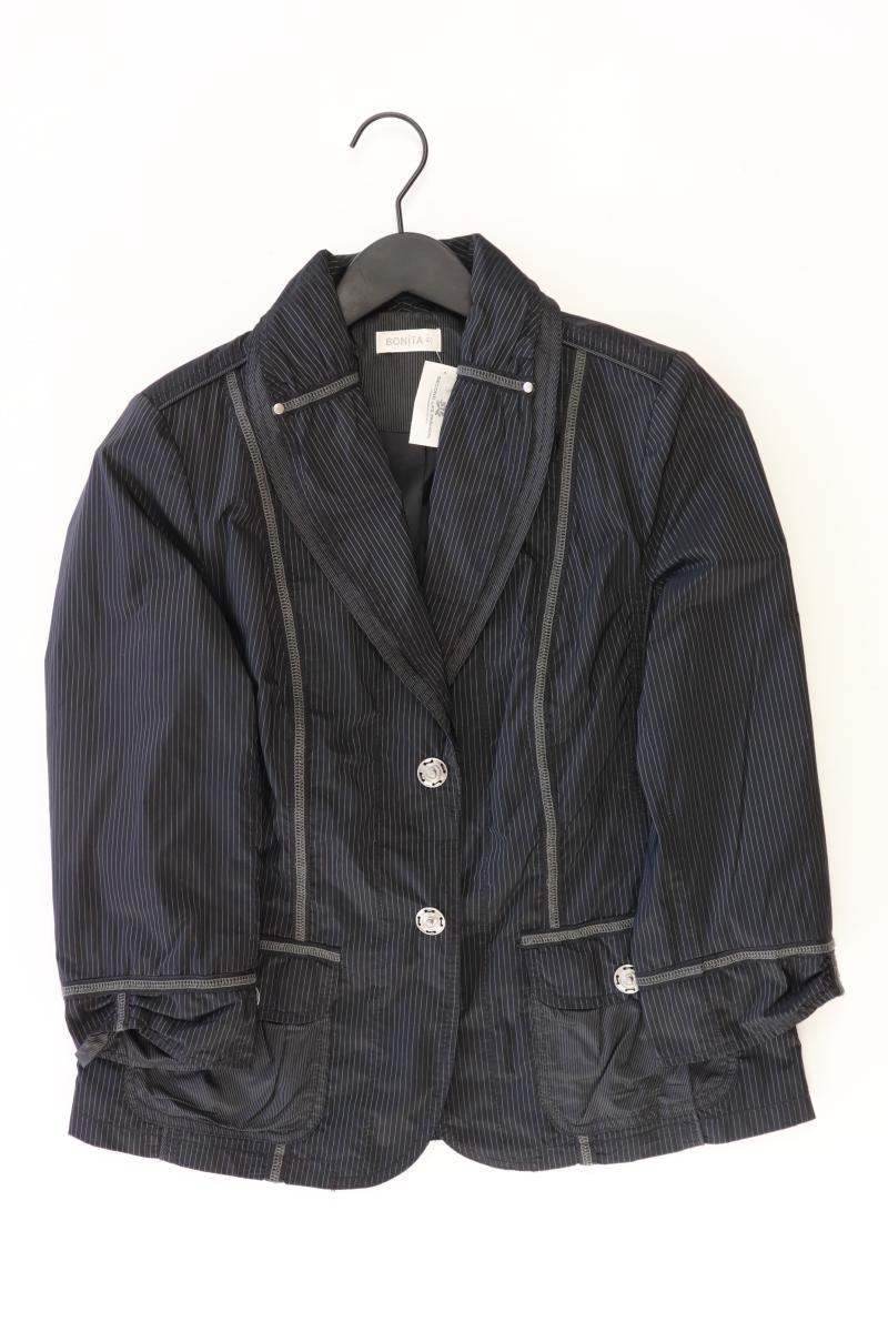 Bonita Slim Blazer Gr. 40 gestreift schwarz aus Polyester
