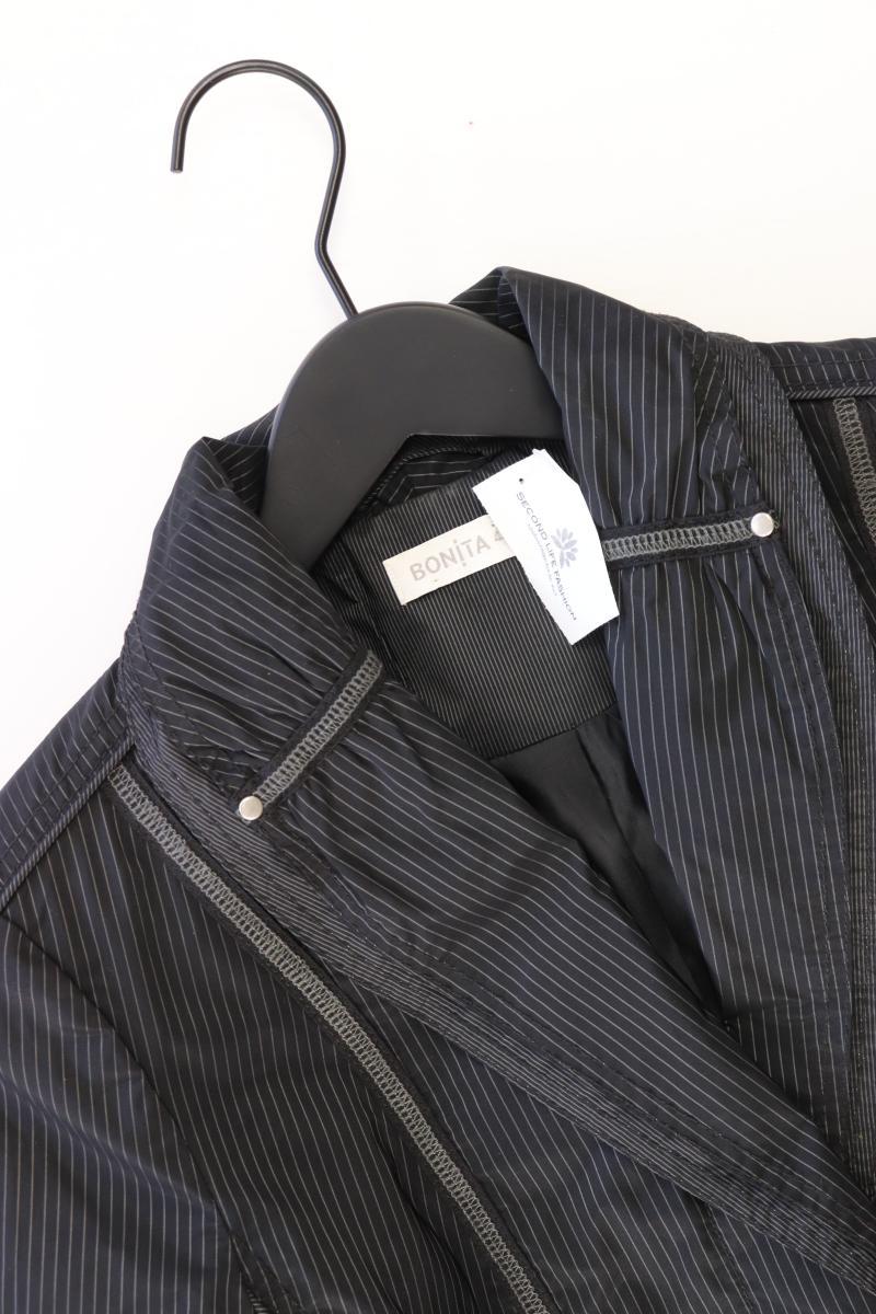 Bonita Slim Blazer Gr. 40 gestreift schwarz aus Polyester