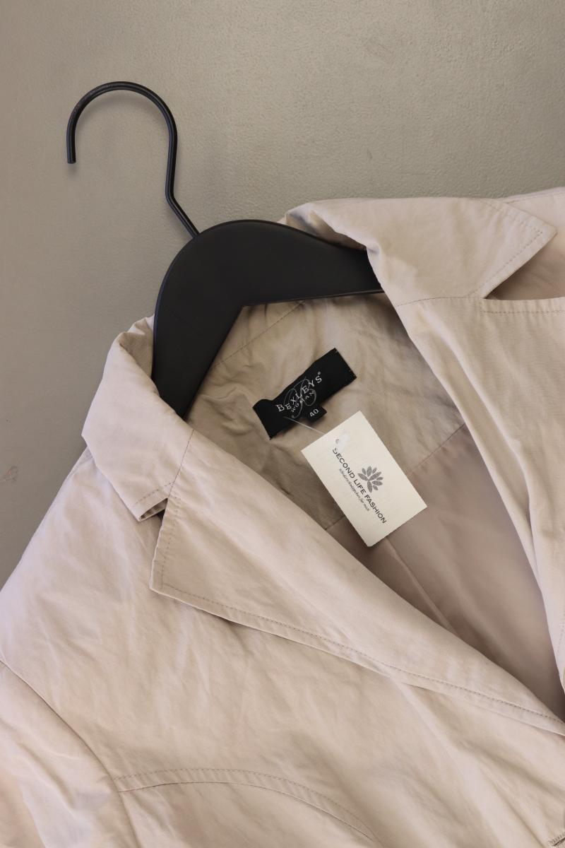 Bexleys Regular Blazer Gr. 40 grau aus Baumwolle