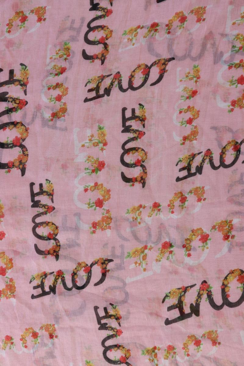 Clayre & Eef Tuch rosa aus Polyester