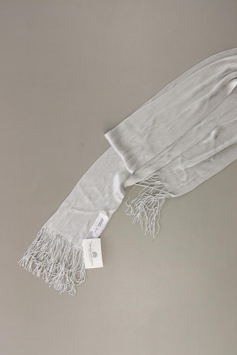 JAGO Tuch neuwertig silber aus Acetat