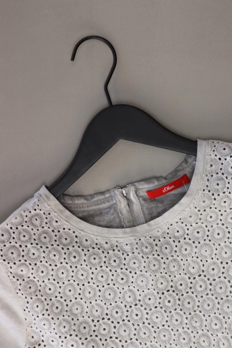 s.Oliver Regular Shirt Gr. S 3/4 Ärmel grau