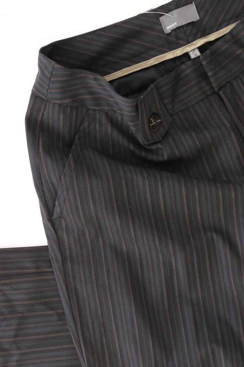 Mexx Anzughose Gr. 40 gestreift Vintage grau aus Polyester