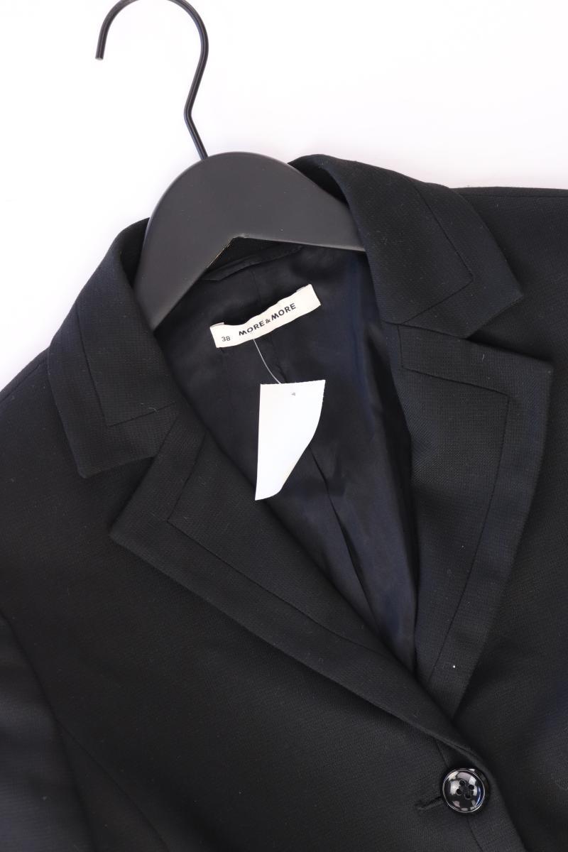 More&More Classic Blazer Gr. 38 schwarz aus Polyester