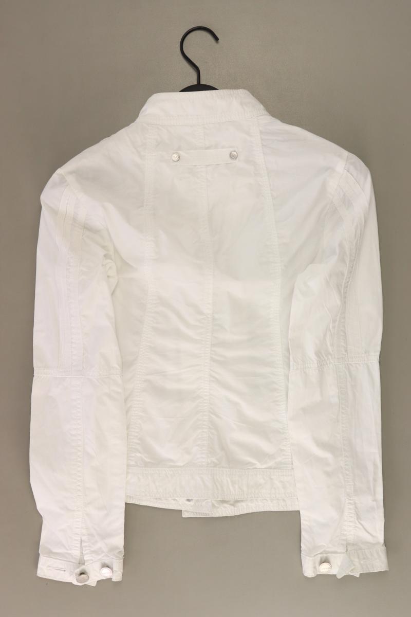 Street One Übergangsjacke Gr. 34 weiß aus Baumwolle
