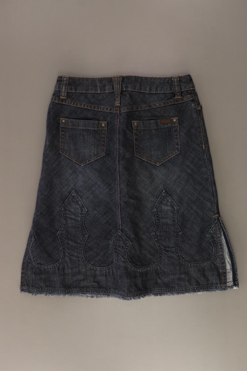 Esprit Jeansrock Gr. 32 Vintage blau aus Baumwolle