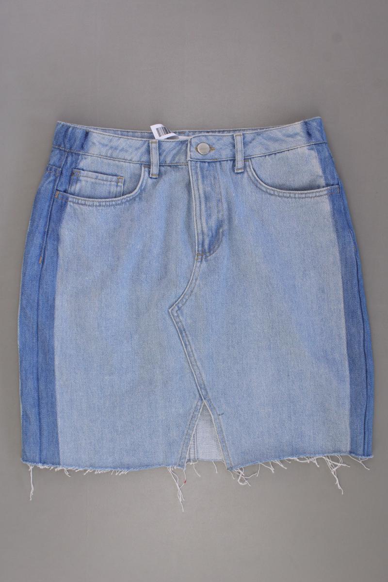 NA-KD Jeansrock Gr. 40 blau aus Baumwolle