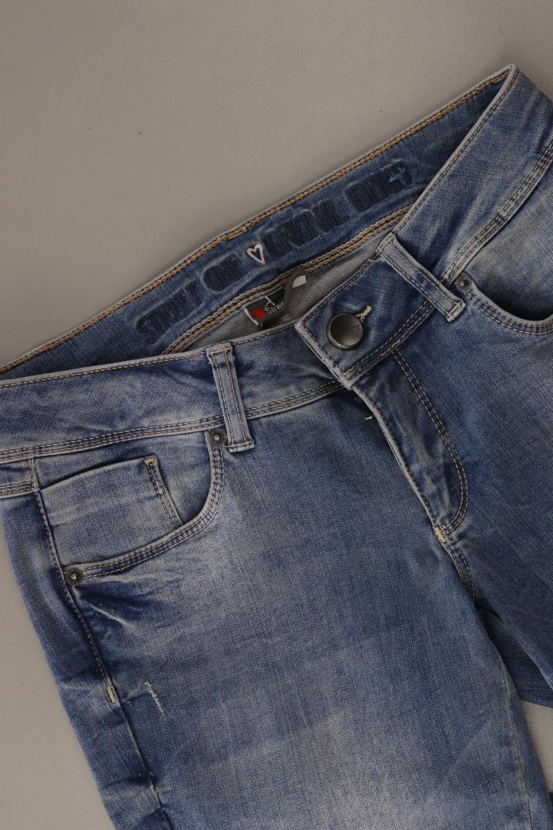 Street One Skinny Jeans Gr. W25/L30 blau aus Baumwolle