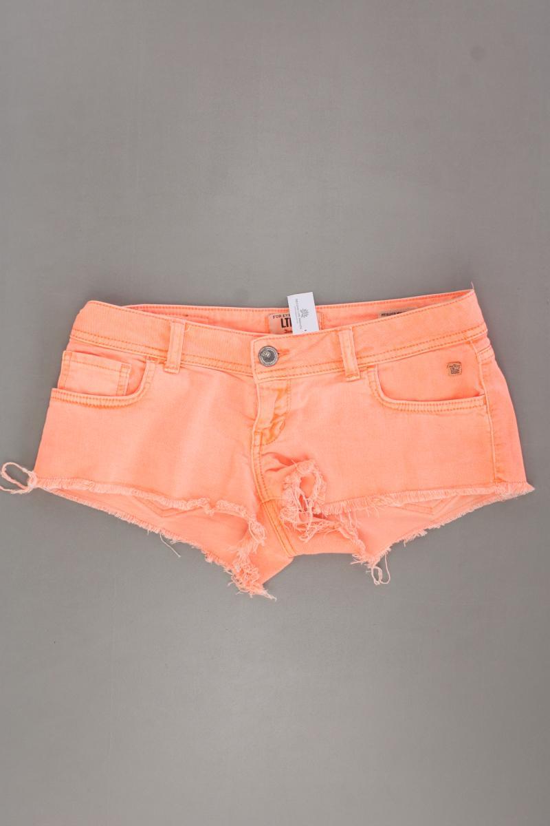 LTB Jeansshorts Gr. M orange aus Baumwolle