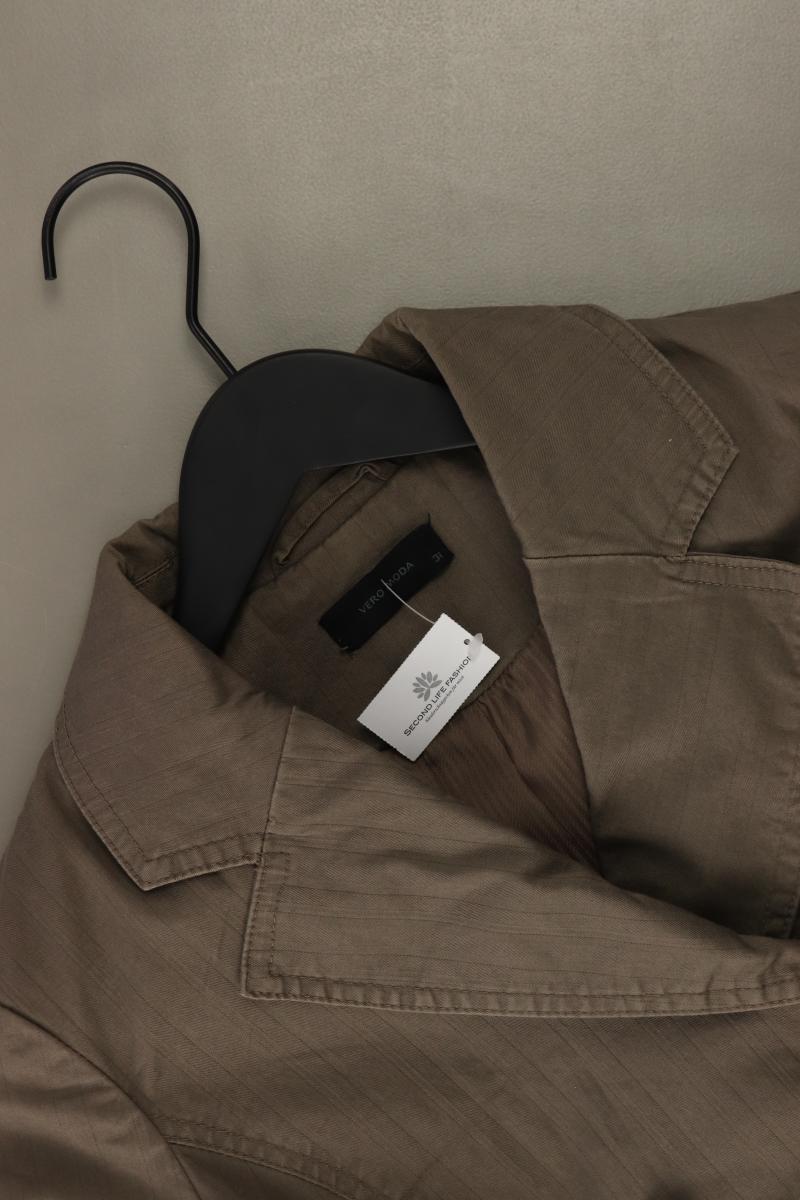 Vero Moda Regular Blazer Gr. 38 braun aus Baumwolle