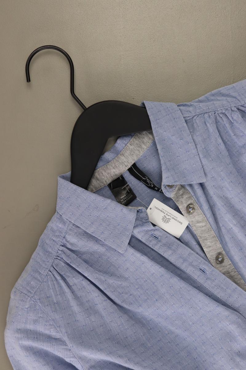 Mango Langarmbluse Gr. XS neuwertig blau