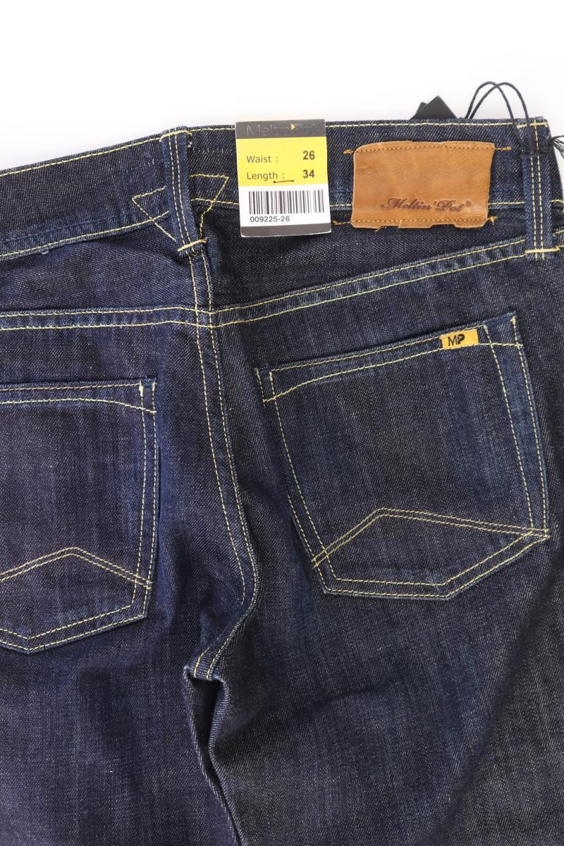 Meltin Pot Straight Jeans Gr. W26/L34 neu mit Etikett Neupreis: 95,0€! blau