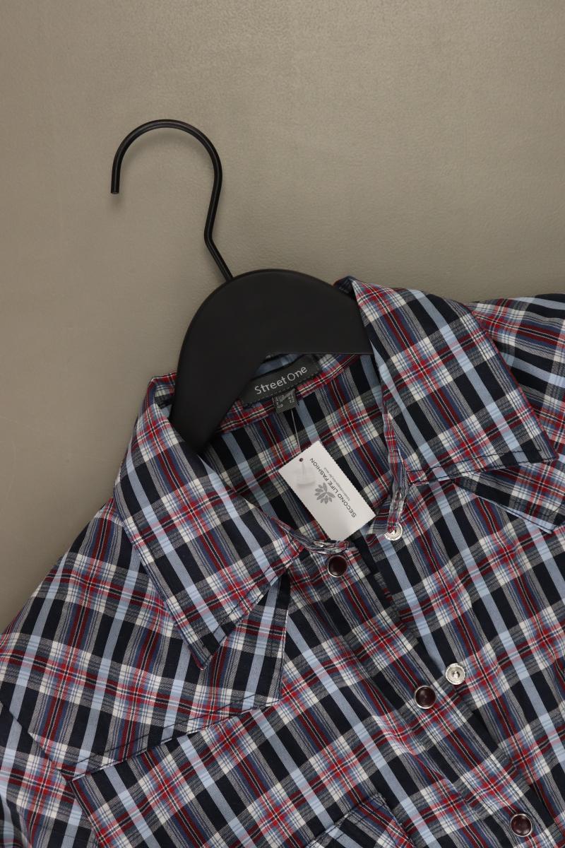 Street One Karobluse Gr. 38 kariert Langarm mehrfarbig