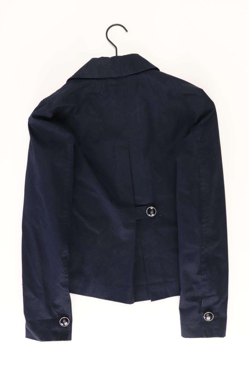 Esprit Regular Jacke Gr. 32 blau aus Baumwolle