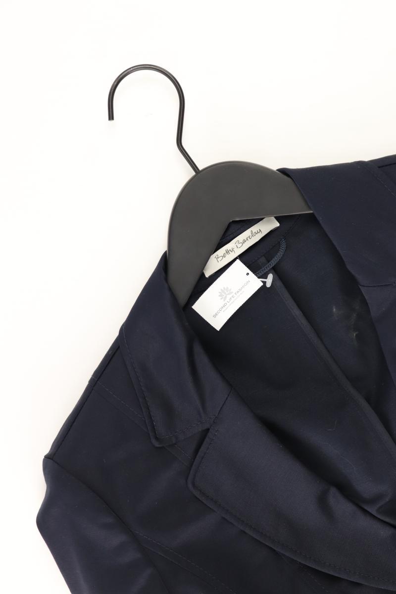Betty Barclay Regular Blazer Gr. 36 blau aus Baumwolle