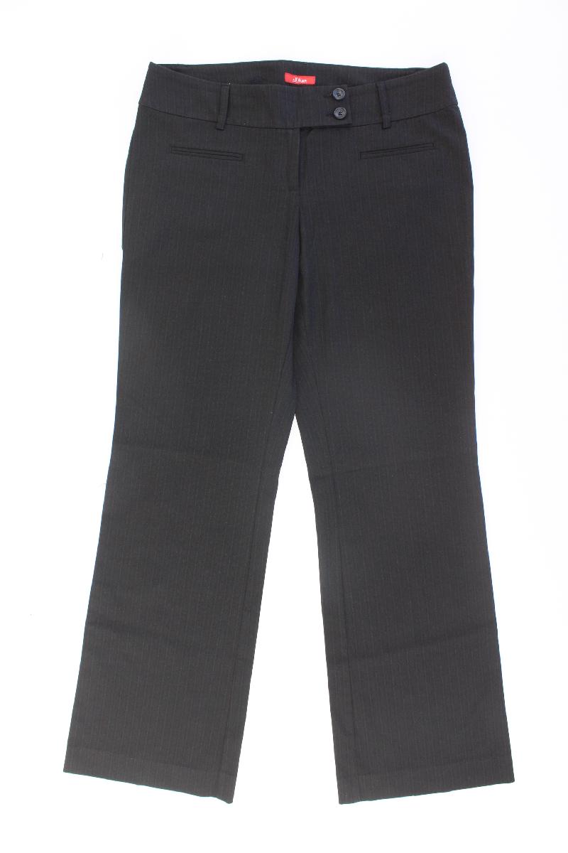 s.Oliver Anzughose Gr. 40 schwarz aus Polyester