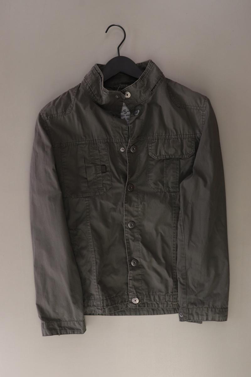 Esprit Übergangsjacke für Herren Gr. S grau aus Baumwolle