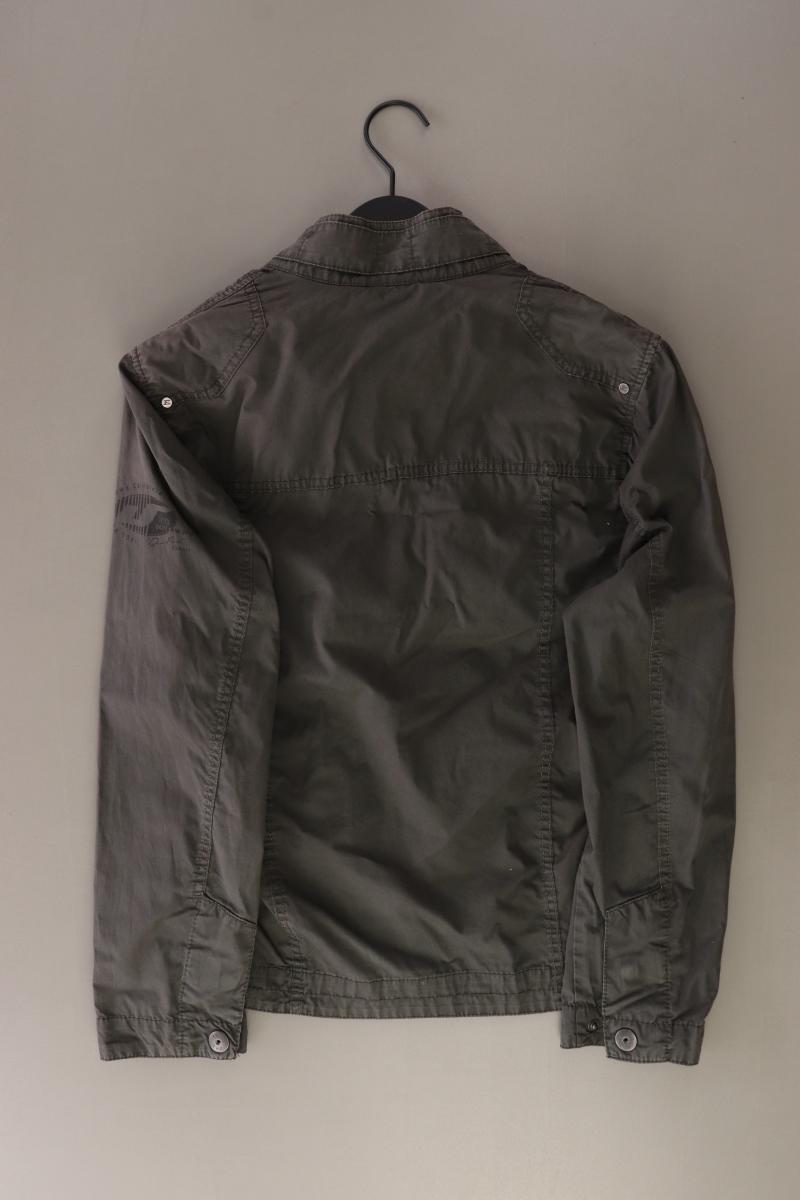 Esprit Übergangsjacke für Herren Gr. S grau aus Baumwolle